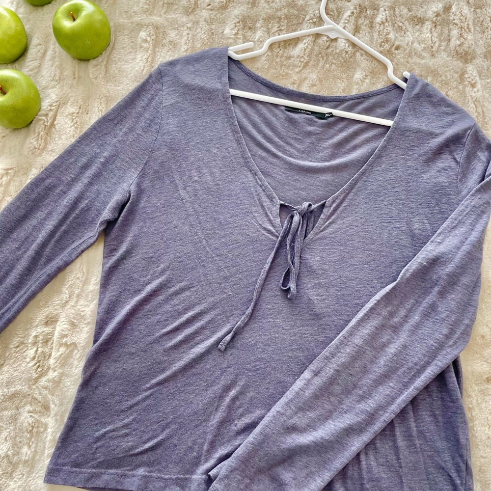 J BRAND gray top